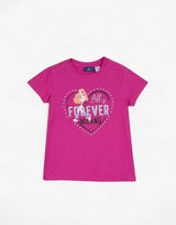 CHICCO Girls Milano Tee Dark Pink Розов 98 | MegaMall.bg