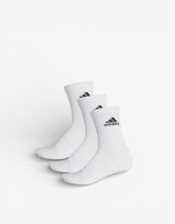 ADIDAS 3 Packs Cushioned Crew Socks White Бял 25-27 | MegaMall.bg