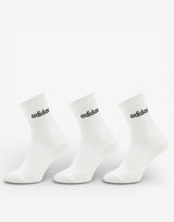 ADIDAS 3 Packs Enjoy Summer Mid Cut Crew Socks Black Черен 28-30 | MegaMall.bg