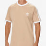 ADIDAS Adicolor Classics 3-Stripes Tee Beige Бежов XS | MegaMall.bg
