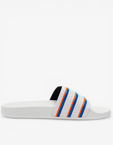 ADIDAS Adilette Slippers White/Blue/Red