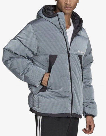 ADIDAS Adventure Down Puffer Jacket Grey | MegaMall.bg