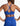 ADIDAS All Me Light Support Bra Blue | MegaMall.bg
