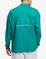 ADIDAS Basketball Blouse Green | MegaMall.bg