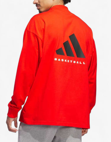 ADIDAS Basketball Blouse Red | MegaMall.bg