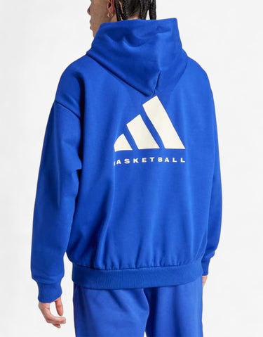 ADIDAS Basketball Hoodie Blue | MegaMall.bg