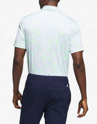 ADIDAS Burst Jacquard Polo Green | MegaMall.bg