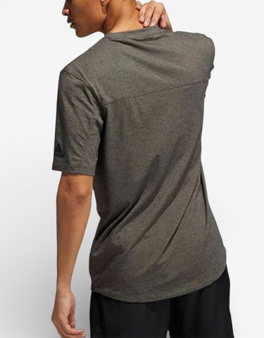 ADIDAS City Base Short Sleeve Crewneck Training Tee Grey | MegaMall.bg
