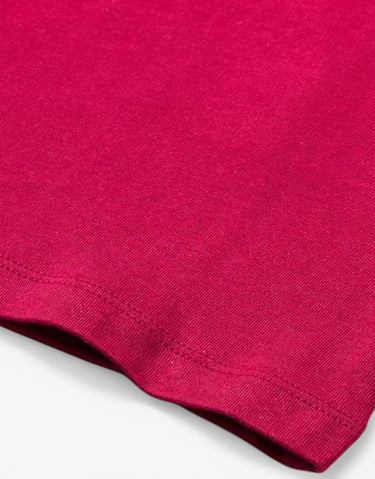 ADIDAS Colorblock Logo Tee Pink