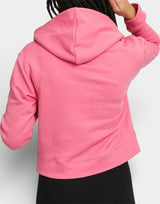 ADIDAS Cropped Hoodie Pink | MegaMall.bg