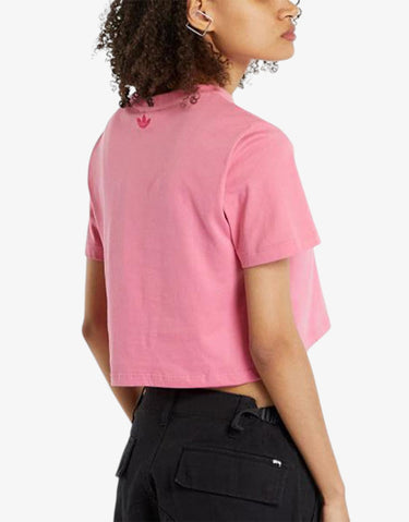 ADIDAS Cropped Tee Pink