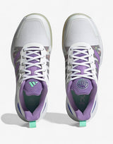 ADIDAS Defiant Speed Tennis Shoes White/Purple | MegaMall.bg