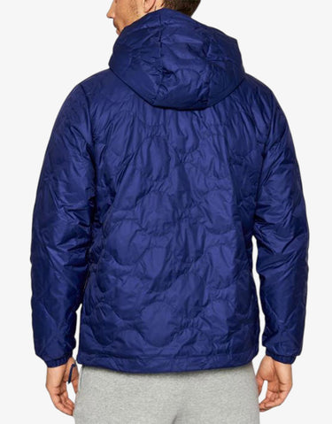 ADIDAS Down Quilt Half Zip Jacket Blue | MegaMall.bg