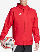 ADIDAS Entrada 22 All Weather Jacket Red J Червен 140 | MegaMall.bg