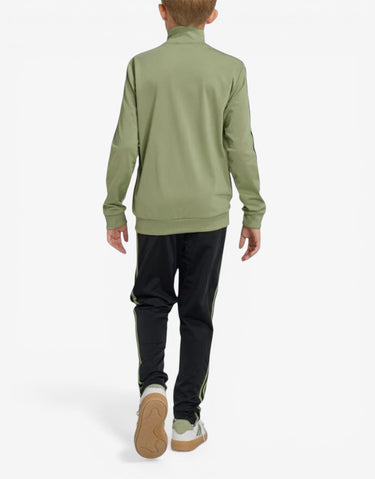 ADIDAS Essentials 3-Stripes Tiberio Track Suit Green/Black
