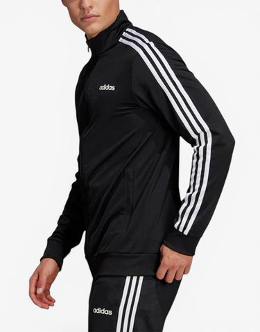 ADIDAS Essentials 3 Stripes Tricot Jacket Black