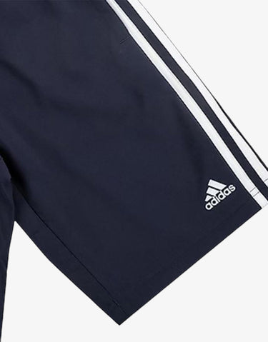 ADIDAS Essentials 3-Stripes Woven Shorts Navy
