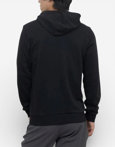 ADIDAS Essentials Big Logo Hoodie Hoodie Black | MegaMall.bg