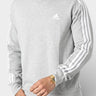 ADIDAS Essentials French Terry 3-Stripes Sweatshirt Grey Сив S | MegaMall.bg