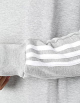 ADIDAS Essentials French Terry 3-Stripes Sweatshirt Grey | MegaMall.bg