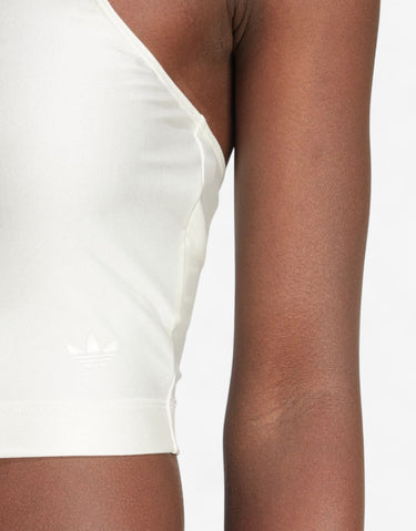 ADIDAS Fashion Cut-Out Crop Top White | MegaMall.bg