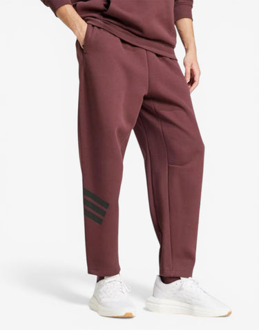 ADIDAS Future Icons 3-Stripes Loose Fit Pants Burgundy