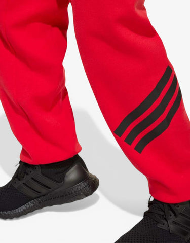 ADIDAS Future Icons 3 Stripes Wide Pants Red