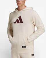 ADIDAS Future Icons Three Bar Hoodie White Бял S | MegaMall.bg