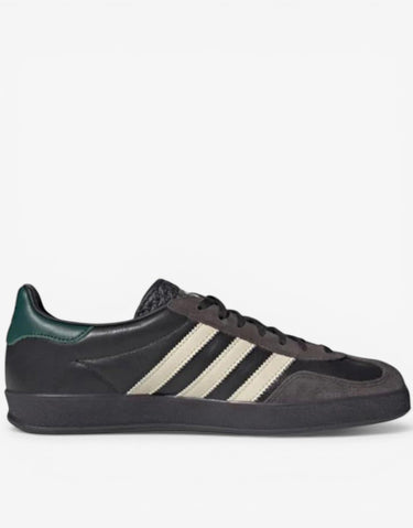 ADIDAS Gazelle Indoor Leather Shoes Black/Brown