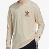 ADIDAS Graphic Fun Long Sleeve Tee Beige Бежов L | MegaMall.bg