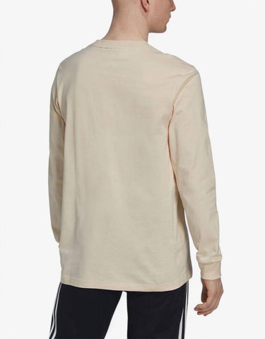 ADIDAS Graphic Fun Long Sleeve Tee Beige | MegaMall.bg