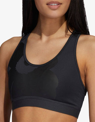 ADIDAS x Marimekko Believe This Medium-Support Bra Black | MegaMall.bg