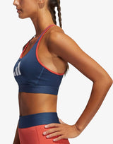 ADIDAS Medium Support Don't Rest 3 Bar Bra Navy | MegaMall.bg