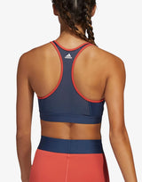 ADIDAS Medium Support Don't Rest 3 Bar Bra Navy | MegaMall.bg