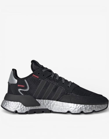 ADIDAS Nite Jogger Shoes Black/Grey | MegaMall.bg