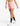 ADIDAS Optimé 4-Inch Raw Cut Hem Leggings Pink