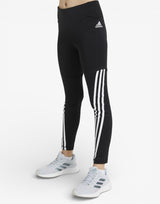 ADIDAS Optime Aeroready Training 3-Stripes Leggings Black Черен 140 | MegaMall.bg