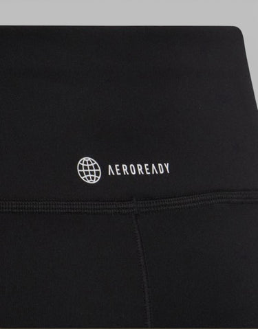 ADIDAS Optime Aeroready Training 3-Stripes Leggings Black | MegaMall.bg