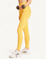 ADIDAS Optime Full-Length Leggings Yellow Жълт XS | MegaMall.bg