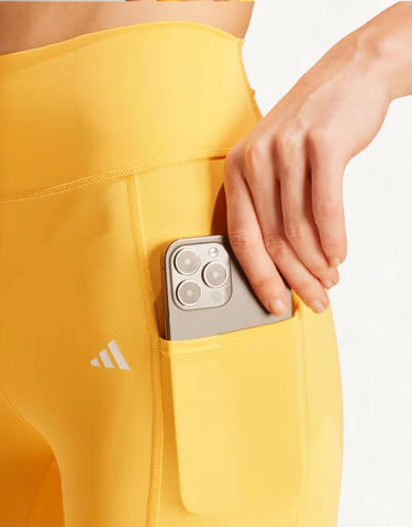 ADIDAS Optime Full-Length Leggings Yellow | MegaMall.bg