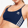 ADIDAS Originals 3-Stripes Bralette Underwear Blue Син L | MegaMall.bg