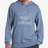 ADIDAS Originals Adicolor Outline Trefoil Hoodie Blue Син XS | MegaMall.bg