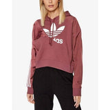 ADIDAS Originals Adicolor Split Trefoil Hoodie Dark Burgundy Бордо 2XS | MegaMall.bg