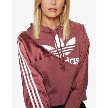 ADIDAS Originals Adicolor Split Trefoil Hoodie Dark Burgundy | MegaMall.bg