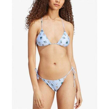 ADIDAS Originals Coney Island 2 Pieces Allover Print Swimsuit Blue | MegaMall.bg
