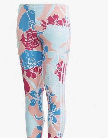 ADIDAS Originals Floral All Over Print Leggings Mulicolor | MegaMall.bg