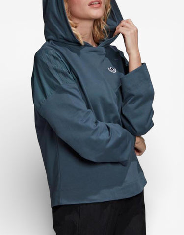 ADIDAS Originals Solid Logo Hoodie Blue | MegaMall.bg
