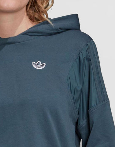 ADIDAS Originals Solid Logo Hoodie Blue | MegaMall.bg