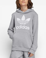 ADIDAS Originals Trefoil Hoodie Grey Сив 140 | MegaMall.bg