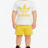 ADIDAS Originals Trefoil Shorts Tee Set White/Yellow Бял 62 | MegaMall.bg